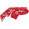 FAIRYGATE Seidenschal Damen Chiffon Elegante Seidentuch Haare Satintuch Halstuch Bandana Tuch Kopftücher Taschentuch Ansatz Scarf DA27(Fdwxa2615)