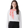 FAIRYGATE Seidenschal Damen Chiffon Elegante Seidentuch Haare Satintuch Halstuch Bandana Tuch Kopftücher Taschentuch Ansatz Scarf DA27(Fdwxa2620)