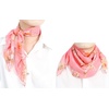FAIRYGATE Seidenschal Damen Chiffon Elegante Seidentuch Haare Satintuch Halstuch Bandana Tuch Kopftücher Taschentuch Ansatz Scarf DA27(Fdwxa2620)