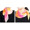 FAIRYGATE Seidenschal Damen Chiffon Elegante Seidentuch Haare Satintuch Halstuch Bandana Tuch Kopftücher Taschentuch Ansatz Scarf DA27(Fdwxa2621)