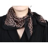 FAIRYGATE Seidenschal Damen Chiffon Elegante Seidentuch Haare Satintuch Halstuch Bandana Tuch Kopftücher Taschentuch Ansatz Scarf DA27(Fdwxa2814)
