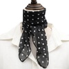 FAIRYGATE Seidenschal Damen Chiffon Elegante Seidentuch Haare Satintuch Halstuch Bandana Tuch Kopftücher Taschentuch Ansatz Scarf DA27(Fdwxa2815)