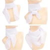FAIRYGATE Seidenschal Damen Chiffon Elegante Seidentuch Haare Satintuch Halstuch Bandana Tuch Kopftücher Taschentuch Ansatz Scarf DA27(Fdwxa2911)
