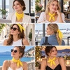FAIRYGATE Seidenschal Damen Chiffon Elegante Seidentuch Haare Satintuch Halstuch Bandana Tuch Kopftücher Taschentuch Ansatz Scarf DA27(Fdwxa2912)