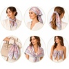 FAIRYGATE Seidentuch Damen Seidentuch Seide Leicht Seidenschal Bandana Halstuch Kopftuch Elegante Schal Tuch Geschenk für Frauen DA21(Da2106)