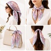 FAIRYGATE Seidentuch Damen Seidentuch Seide Leicht Seidenschal Bandana Halstuch Kopftuch Elegante Schal Tuch Geschenk für Frauen DA21(Da2106)