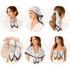 FAIRYGATE Seidentuch Damen Seidentuch Seide Leicht Seidenschal Bandana Halstuch Kopftuch Elegante Schal Tuch Geschenk für Frauen DA21(Da2111)