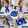 FAIRYGATE Seidentuch Damen Seidentuch Seide Leicht Seidenschal Bandana Halstuch Kopftuch Elegante Schal Tuch Geschenk für Frauen DA21(Da2114)