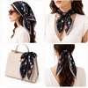 FAIRYGATE Seidentuch Damen Seidentuch Seide Leicht Seidenschal Bandana Halstuch Kopftuch Elegante Schal Tuch Geschenk für Frauen DA21(Da2118)