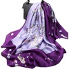 FAIRYGATE Seidentuch Damen Seidentuch Seide Leicht Seidenschal Bandana Halstuch Kopftuch Elegante Schal Tuch Geschenk für Frauen DA21(Da2119)