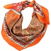 FAIRYGATE Seidentuch Damen Seidentuch Seide Leicht Seidenschal Bandana Halstuch Kopftuch Elegante Schal Tuch Geschenk für Frauen DA21(Da2122)
