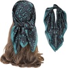 FAIRYGATE Seidentuch Damen Seidentuch Seide Leicht Seidenschal Bandana Halstuch Kopftuch Elegante Schal Tuch Geschenk für Frauen DA21(Fdas29005)
