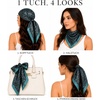 FAIRYGATE Seidentuch Damen Seidentuch Seide Leicht Seidenschal Bandana Halstuch Kopftuch Elegante Schal Tuch Geschenk für Frauen DA21(Fdas29005)