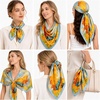 FAIRYGATE Seidentuch Damen Seidentuch Seide Leicht Seidenschal Bandana Halstuch Kopftuch Elegante Schal Tuch Geschenk für Frauen DA21(Fdas29010)