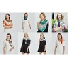 FAIRYGATE Seidentuch Damen Seidentuch Seide Leicht Seidenschal Bandana Halstuch Kopftuch Elegante Schal Tuch Geschenk für Frauen DA21(Fdas29011)