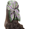 FAIRYGATE Seidentuch Damen Seidentuch Seide Leicht Seidenschal Bandana Halstuch Kopftuch Elegante Schal Tuch Geschenk für Frauen DA21(Fdas29022)