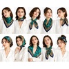 FAIRYGATE Seidentuch Damen Seidentuch Seide Leicht Seidenschal Bandana Halstuch Kopftuch Elegante Schal Tuch Geschenk für Frauen DA21(Fdgh93009)