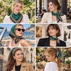 FAIRYGATE Seidentuch Damen Seidentuch Seide Leicht Seidenschal Bandana Halstuch Kopftuch Elegante Schal Tuch Geschenk für Frauen DA21(Fdgh93009)