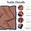 FAIRYGATE Seidentuch Damen Seidentuch Seide Leicht Seidenschal Bandana Halstuch Kopftuch Elegante Schal Tuch Geschenk für Frauen DA21(Fdgh94015)