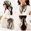 FAIRYGATE Seidentuch Damen Seidentuch Seide Leicht Seidenschal Bandana Halstuch Kopftuch Elegante Schal Tuch Geschenk für Frauen DA21(Fdgh96011)