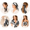 FAIRYGATE Seidentuch Damen Seidentuch Seide Leicht Seidenschal Bandana Halstuch Kopftuch Elegante Schal Tuch Geschenk für Frauen DA21(Fdhzl94023)