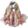 FAIRYGATE Chiffon Schal Damen Stola Halstuch Tuch für Sommer Herbst Winter Ganzjährig Schals & Tücher(50016)