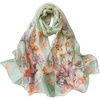FAIRYGATE Chiffon Schal Damen Stola Halstuch Tuch für Sommer Herbst Winter Ganzjährig Schals & Tücher(50017)