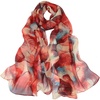 FAIRYGATE Chiffon Schal Damen Stola Halstuch Tuch für Sommer Herbst Winter Ganzjährig Schals & Tücher(50033)