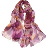 FAIRYGATE Chiffon Schal Damen Stola Halstuch Tuch für Sommer Herbst Winter Ganzjährig Schals & Tücher(50034)