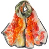 FAIRYGATE Chiffon Schal Damen Stola Halstuch Tuch für Sommer Herbst Winter Ganzjährig Schals & Tücher(FDKRC3734)