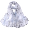 FAIRYGATE Chiffon Schal Damen Stola Halstuch Tuch für Sommer Herbst Winter Ganzjährig Schals & Tücher(Fdkra4608)