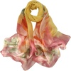 FAIRYGATE Chiffon Schal Damen Stola Halstuch Tuch für Sommer Herbst Winter Ganzjährig Schals & Tücher(Fdkra4620)