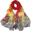 FAIRYGATE Chiffon Schal Damen Stola Halstuch Tuch für Sommer Herbst Winter Ganzjährig Schals & Tücher(Fdkra4621)