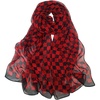 FAIRYGATE Chiffon Schal Damen Stola Halstuch Tuch für Sommer Herbst Winter Ganzjährig Schals & Tücher(Fdkra4624)