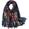 FAIRYGATE Damen Schal Halstücher für Frauen Kopftuch Umschlagtuch Viskose Schals Tuch Stola Stolen Wrap Shawl Halstuch 0001(0225)