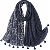 FAIRYGATE Damen Schal Halstücher für Frauen Kopftuch Umschlagtuch Viskose Schals Tuch Stola Stolen Wrap Shawl Halstuch 0001(0227)