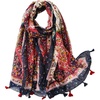 FAIRYGATE Damen Schal Halstücher für Frauen Kopftuch Umschlagtuch Viskose Schals Tuch Stola Stolen Wrap Shawl Halstuch 0001(0228)