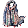 FAIRYGATE Damen Schal Halstücher für Frauen Kopftuch Umschlagtuch Viskose Schals Tuch Stola Stolen Wrap Shawl Halstuch 0001(0229)