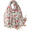 FAIRYGATE Damen Schal Halstücher für Frauen Kopftuch Umschlagtuch Viskose Schals Tuch Stola Stolen Wrap Shawl Halstuch 0001(Fdyt18240)