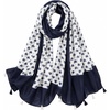 FAIRYGATE Damen Schal Halstücher für Frauen Kopftuch Umschlagtuch Viskose Schals Tuch Stola Stolen Wrap Shawl Halstuch 0001(Fdyt602963)