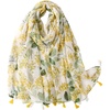 FAIRYGATE Damen Schal Halstücher für Frauen Kopftuch Umschlagtuch Viskose Schals Tuch Stola Stolen Wrap Shawl Halstuch 0001(Fdyt72007)