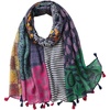 FAIRYGATE Damen Schal Vogel Blume Schmetterling Druck Lange Soft Neck Scarf Wickel Stola für Summer Beach Winter Geschenk(0240)