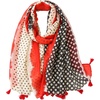 FAIRYGATE Damen Schal Vogel Blume Schmetterling Druck Lange Soft Neck Scarf Wickel Stola für Summer Beach Winter Geschenk(0241)