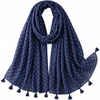 FAIRYGATE Damen Schal Vogel Blume Schmetterling Druck Lange Soft Neck Scarf Wickel Stola für Summer Beach Winter Geschenk(Fdyt17240)