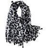 FAIRYGATE Damen Schal Vogel Blume Schmetterling Druck Lange Soft Neck Scarf Wickel Stola für Summer Beach Winter Geschenk(Fdyt19225)
