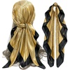 FAIRYGATE Seide Schal Damen Halstücher Seidentuch Schals Halstuch Seidenschal Scarf Bandana Taschentuch Handgelenk Kopftücher Einheitsgröße 78(78016)