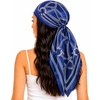 FAIRYGATE Seide Schal Damen Halstücher Seidentuch Schals Halstuch Seidenschal Scarf Bandana Taschentuch Handgelenk Kopftücher Einheitsgröße 78(Fdas28012)