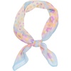 FAIRYGATE Seidenschal Damen Chiffon Elegante Seidentuch Haare Satintuch Halstuch Bandana Tuch Kopftücher Taschentuch Ansatz Scarf DA27(Da2724)