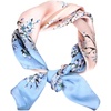 FAIRYGATE Seidentuch Damen Seidentuch Seide Leicht Seidenschal Bandana Halstuch Kopftuch Elegante Schal Tuch Geschenk für Frauen DA21(Da2105)