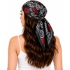FAIRYGATE Seidentuch Damen Seidentuch Seide Leicht Seidenschal Bandana Halstuch Kopftuch Elegante Schal Tuch Geschenk für Frauen DA21(Da2109)